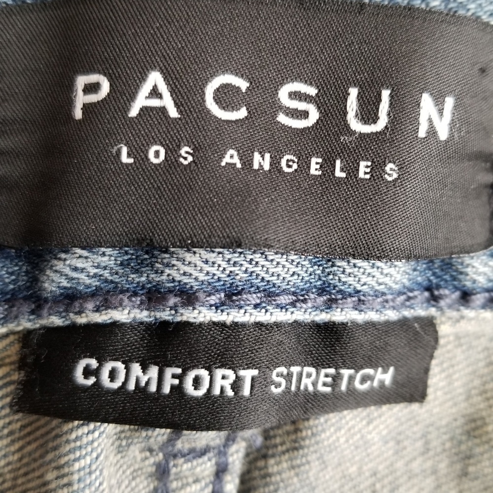 PACSUN Comfort Stretch Skinny Jeans-Men’s 30” - Picture 3 of 6